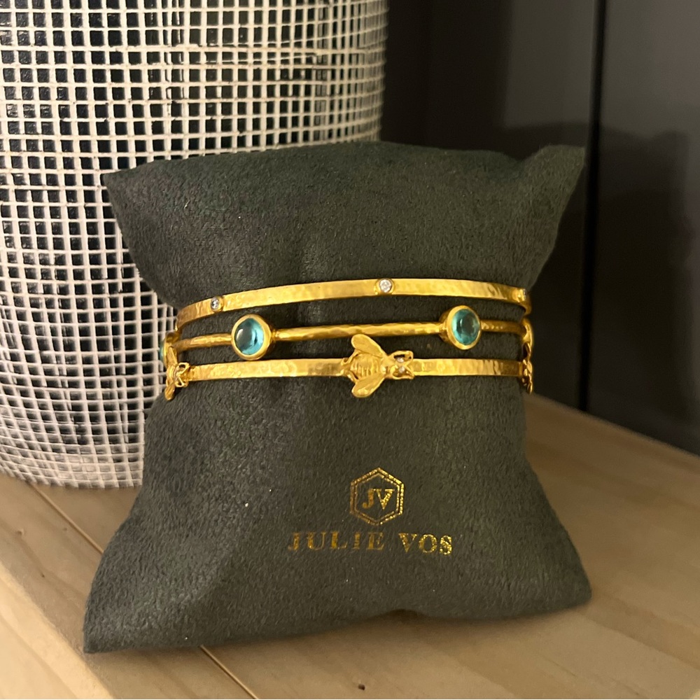 Brand New Julie Vos Bangle Set